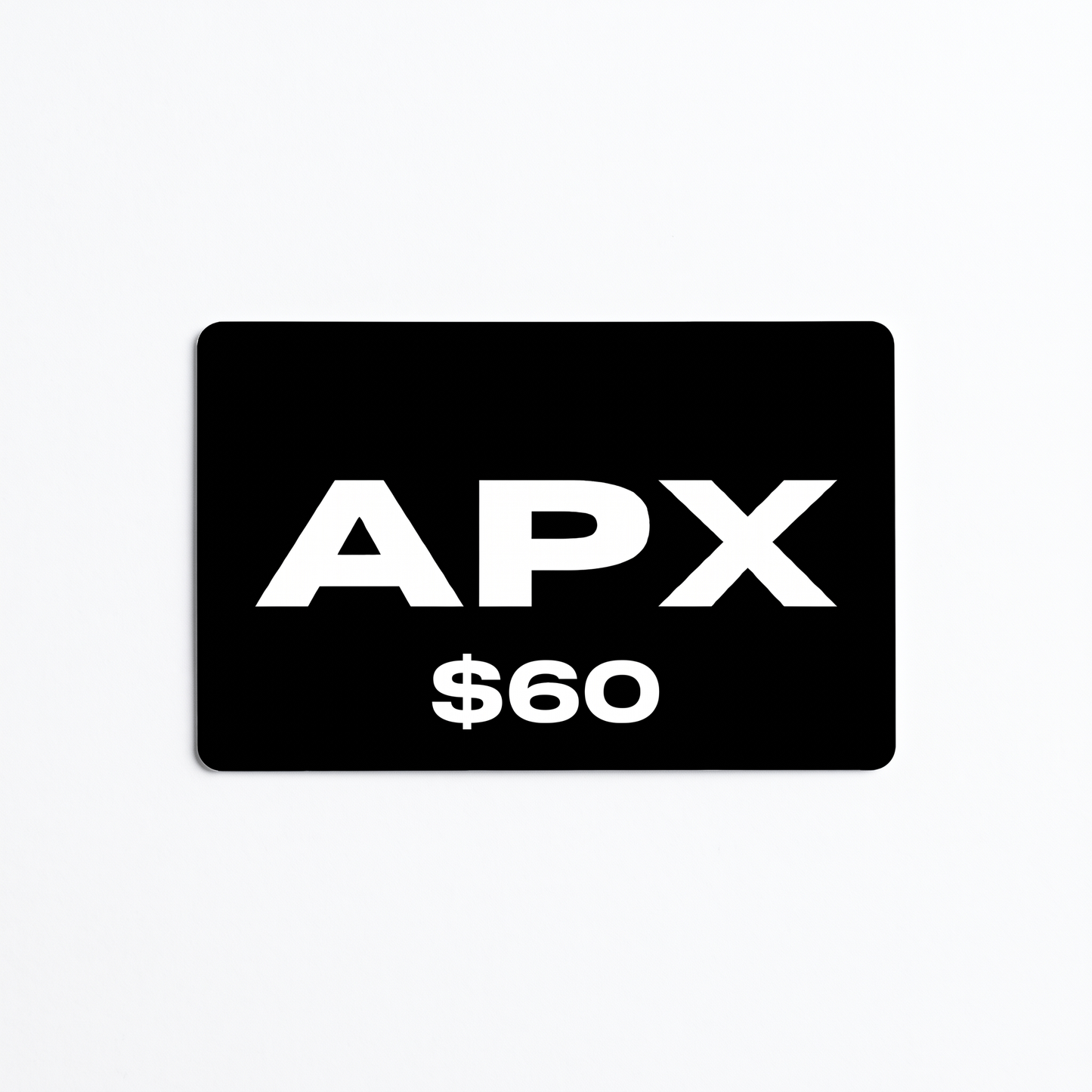 APX $60 GIFT CARD